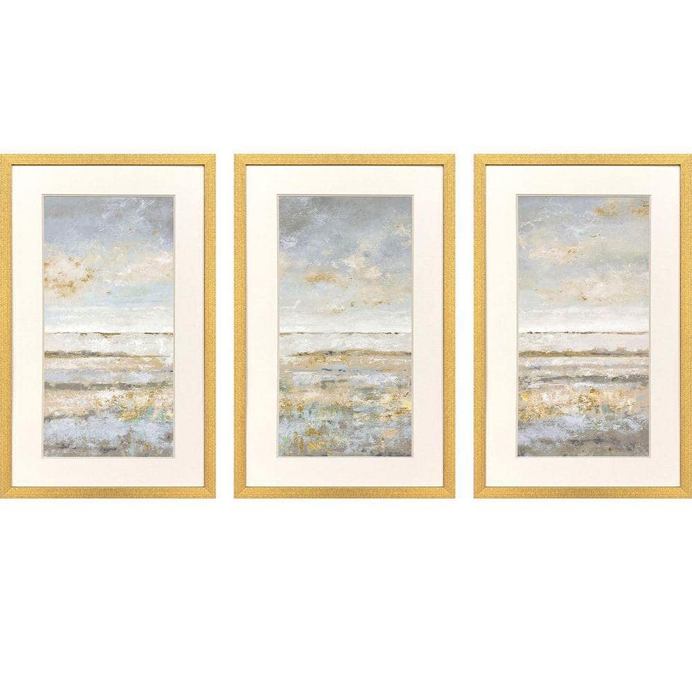Paragon Lorenzo 3-Piece Framed Coastal Art Print 32 in. x 20 in