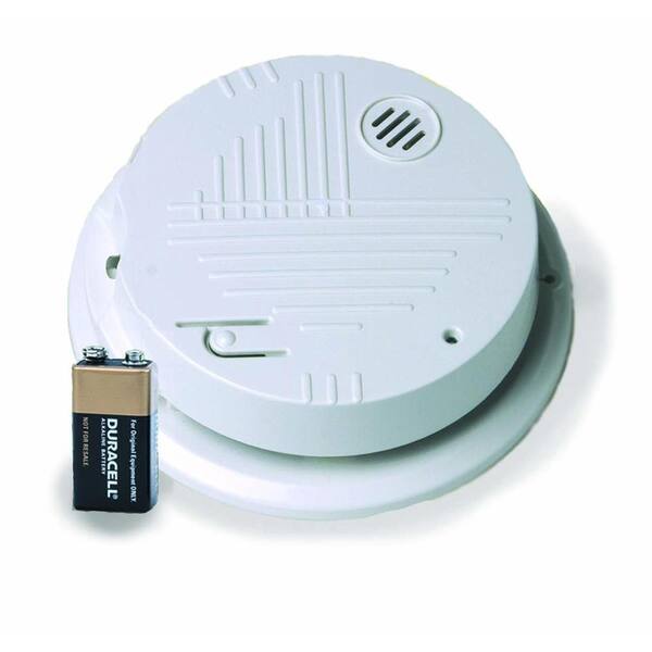 Gentex Hardwired Interconnected Photoelectric Smoke Alarm with Battery Backup and Temporal 3 Sounder