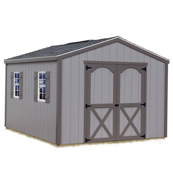 Best Barns Elm 10 ft. x 8 ft. Wood Storage Shed Kit with Floor