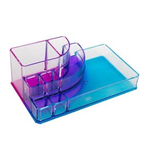 8-Section Cosmetic and Jewelry Holder in Ombre