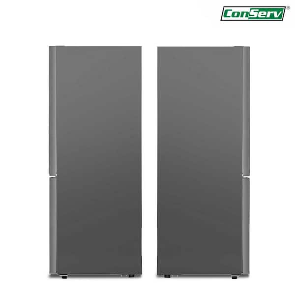 ConServ 24 Wide 10.8 cu.ft.Bottom Freezer Refrigerator Stainless