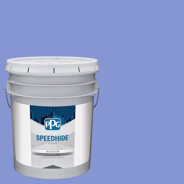 SPEEDHIDE 5 gal. PPG1246-5 Mystic Iris Semi-Gloss Interior Paint