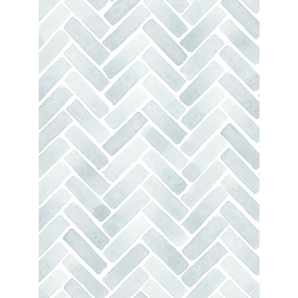 Watercolor Herringbone Cream Rug