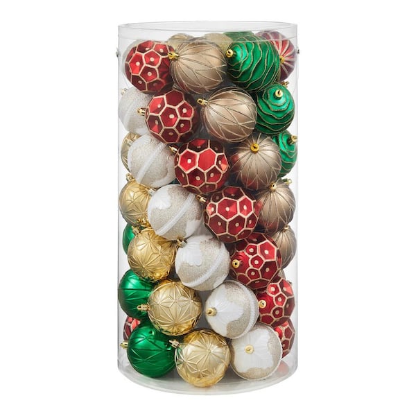 Home Accents Holiday 60 Count Cabin Flurry Ornaments