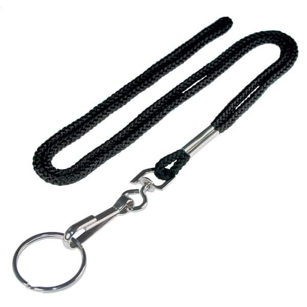 PATIKIL 3.5 Inch Length Wire Keychain Cable, 15 Pack Stainless Steel Key  Ring Loop, Black at  Men's Clothing store