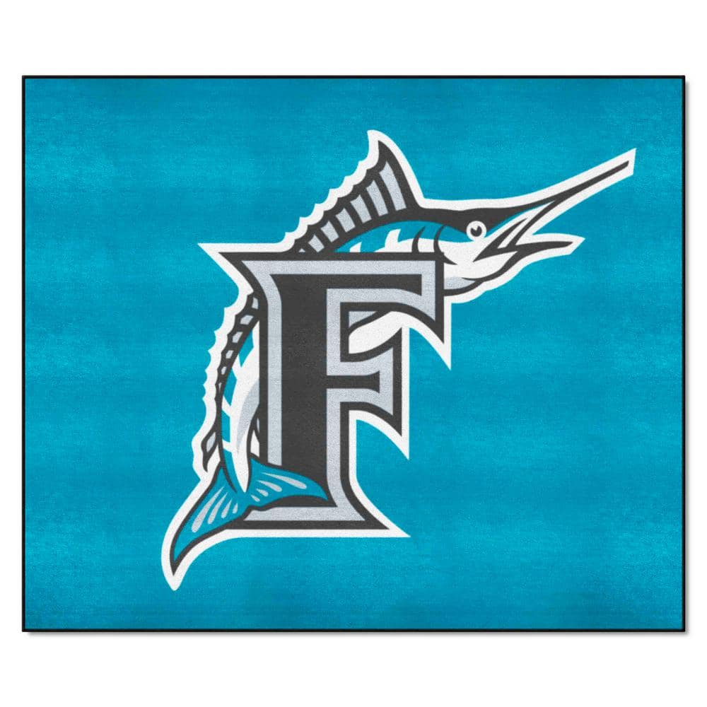 Marlin Rug FANMATS Florida Marlins Tailgater Rug - 5ft. x 6ft. 37258 - The Home Depot