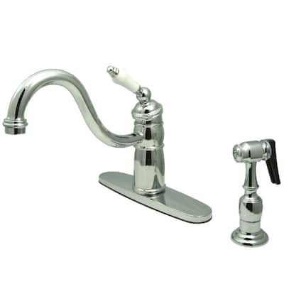 Kingston Brass Victorian 8 In. Widespread 2-Handle Bathroom Faucet In ...