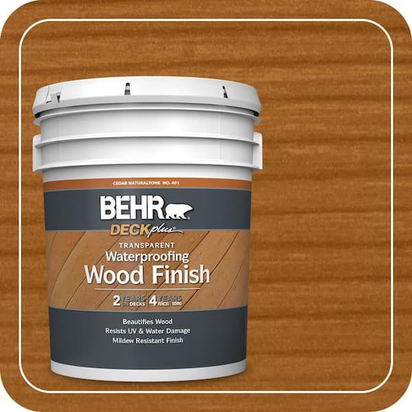 5 gal. Cedar Naturaltone Transparent Waterproofing Exterior Wood Stain