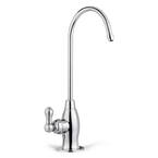 Drinking Water Coke Shaped High-Spout Faucet for Reverse Osmosis Water Filtration Systems in Chrome