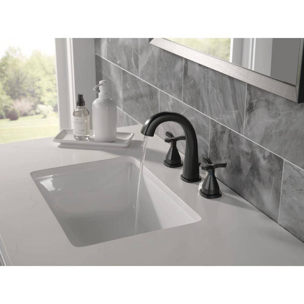 Modern 7'' Bronze Pull-Out Spray Bathroom Faucet in Stainless Steel