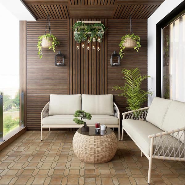 Picket Arenta Arena with Square 15 in. x 23 in. Porcelain Floor and Wall Tile (11.6 sq. ft. /Case)