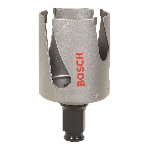 Bosch 2-1/8 in. MultiConstruction Carbide-Tipped Hole Saw for Wood, Masonry, Metal and Fiber Cement