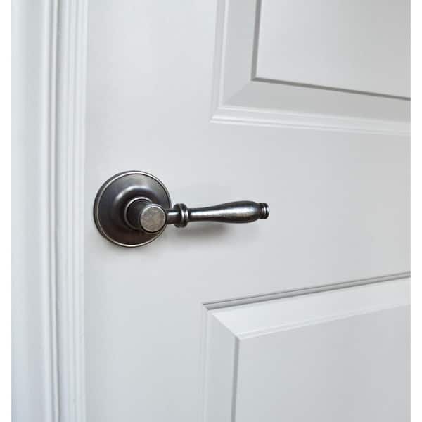 Callan Silona Edged Oil Rubbed Bronze Bed/Bath Door Lever