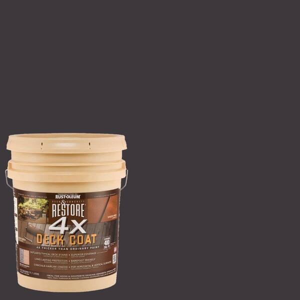 Rust-Oleum Restore 5 gal. 4X Autumn Brown Deck Coat