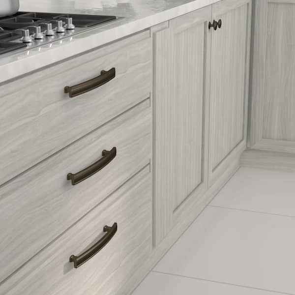 Marsala Collection 7-9/16 in. (192 mm) Classic Honey Bronze Rectangular Cabinet Bar Pull