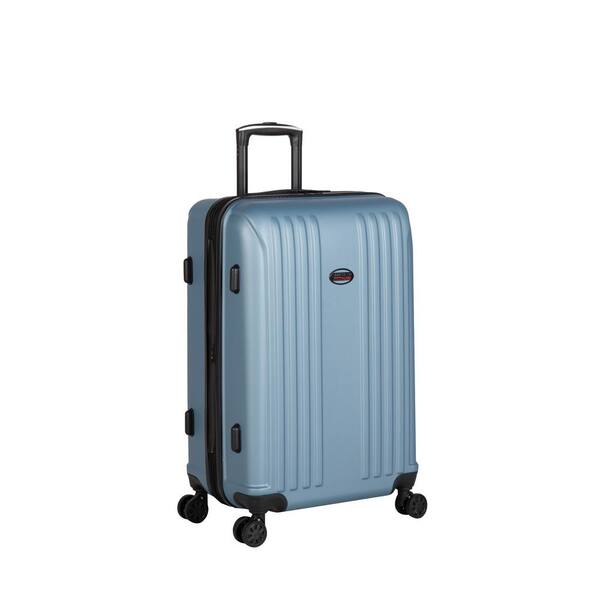 American Flyer Moraga 26 in. Dusk Blue 8-Wheel Hard Side Spinner Luggage