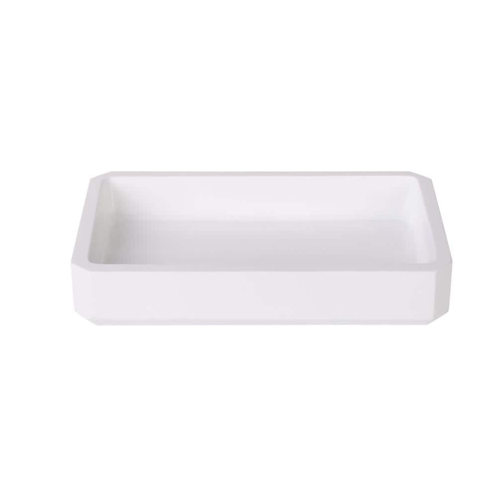 Magic Suction Soap Dish, White