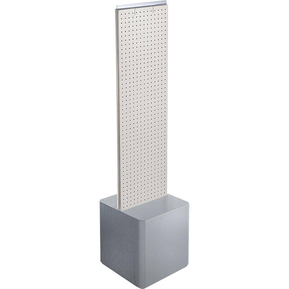 Azar Displays 45 in. H x 13.5 in. W 2Sided Pegboard Floor Display on