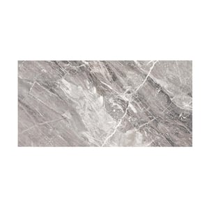 EpicClean Milton Glamour Polished 4 in. x 8 in. Color Body Porcelain Floor and Wall Sample Tile