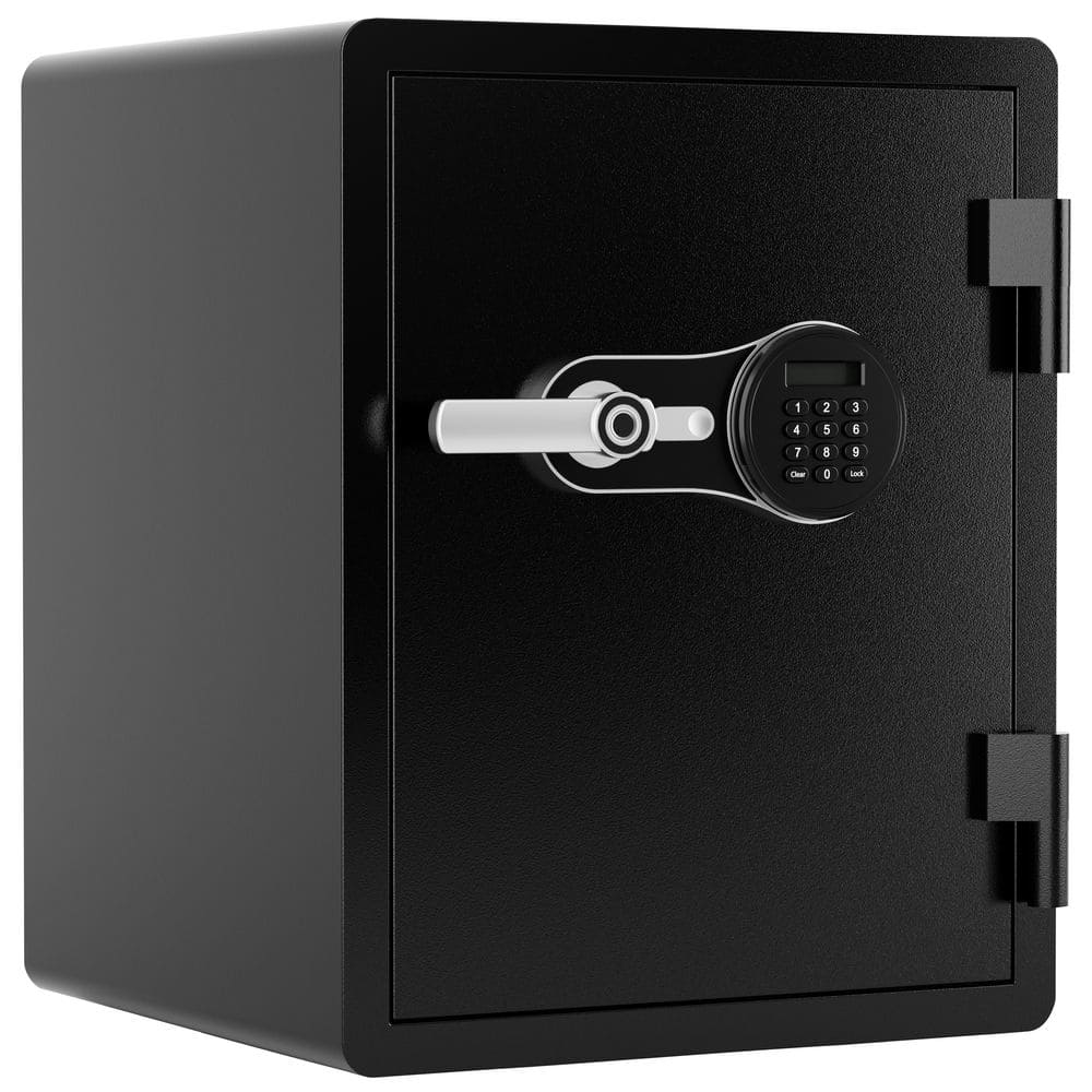FV-600 PRO 1.72 cu. ft. Steel Fire-Resistant Floor Safe with Biometric & Digital Keypad LCD Display Matte Black price history on PriceWatchPro