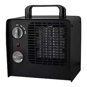 10 in 1500-Watt Retro TV Look Ceramic PTC Heater