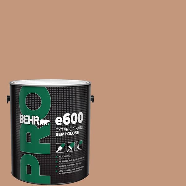 BEHR PRO 1 gal. #ECC-50-3 Brick Path Semi-Gloss Exterior Paint