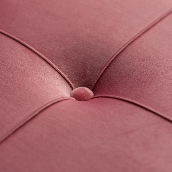 Pouf '50 Velluto Rosa