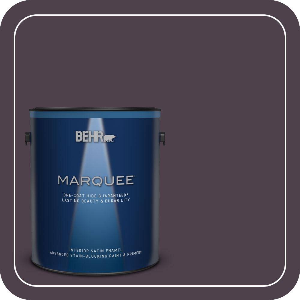 1 gal. #T13-10 Plum Orbit Satin Enamel Interior Paint & Primer price history on PriceWatchPro
