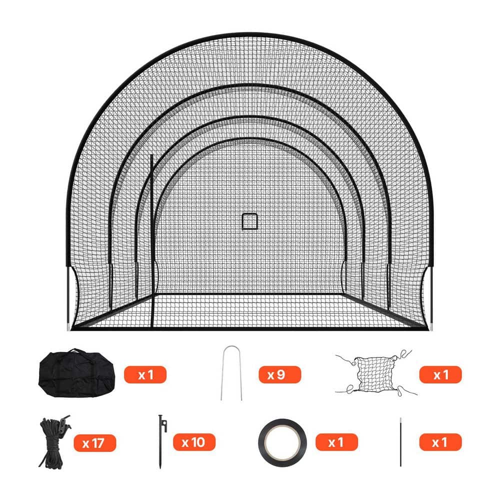 Cage Softball Jardin Cage De Frappe Baseball Et Softball ZivPlay - 12 Cage Softball Jardin Cage De Frappe Baseball Et Softball ZivPlay - 12