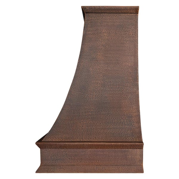 38 in. 735 CFM Ducted Wall Mounted Euro Range Hood in Oil Rubbed Bronze with LED and Screen Filters