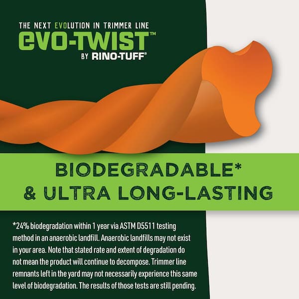Universal Fit 0.065 in. x 200 ft. Evo-Twist Trimmer Line for Corded and Cordless String Grass Trimmer/Lawn Edger