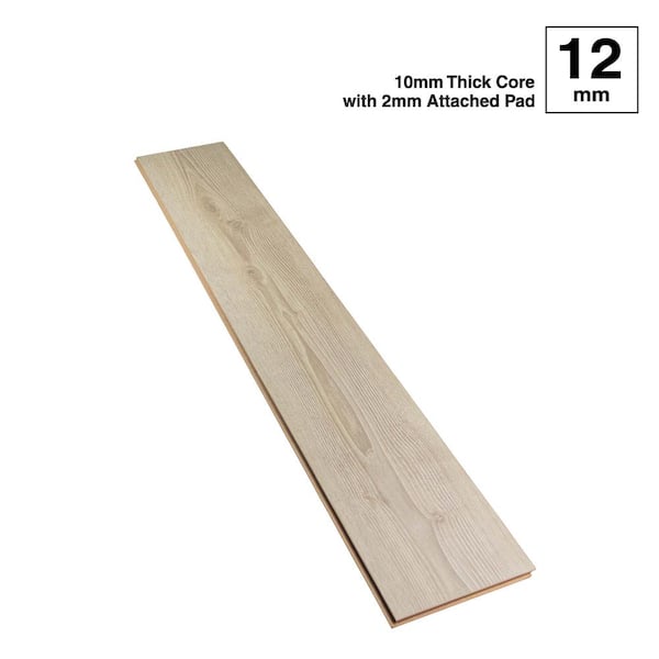 Cradle Rock Oak 12 mm T x 8 in. W Waterproof Laminate Wood Flooring (15.9 sqft/case)