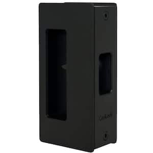 200 Series CaviLock 1-3/4 in. Flat Black Magnetic Privacy Non-Handed Pocket Door Lock