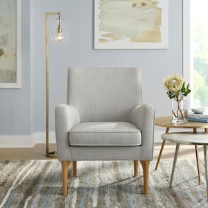 Greenlee Stone Gray Upholstered Accent Chair