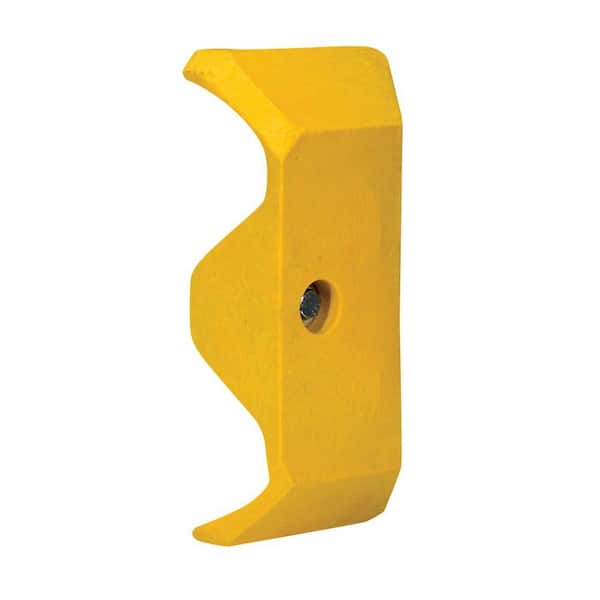 Vestil Guard Rail System Yellow Plastic End Cap