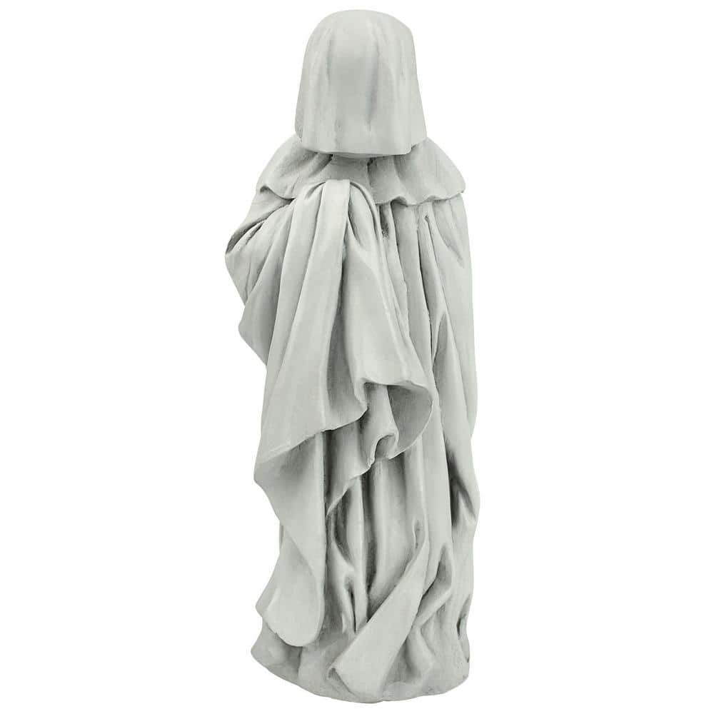 Medium Gray Resin French Pleurant Weeper Statue