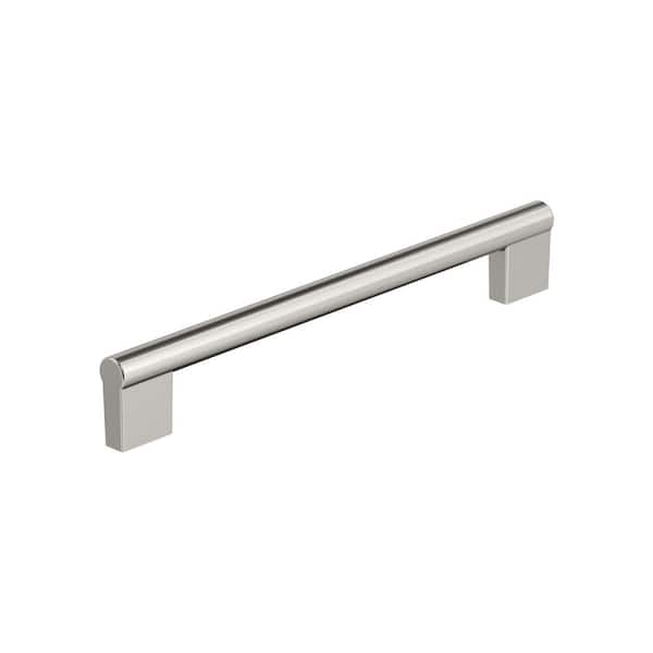 Versa 7-9/16 in. (192mm) Center-to-Center Satin Nickel Bar Cabinet Pull