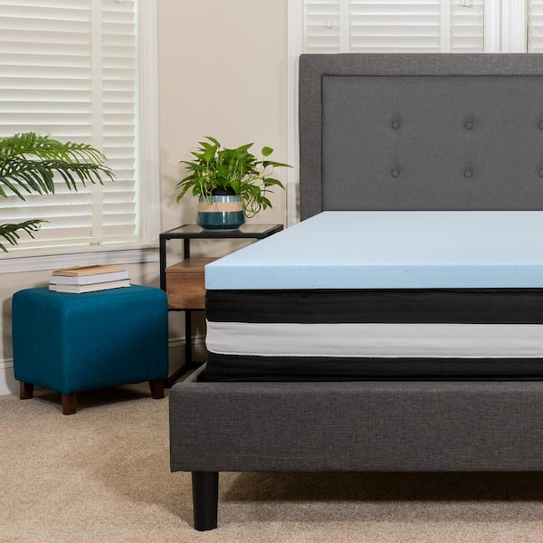 Carnegy Avenue 14 in. Medium Innerspring Tight Top Queen Mattress