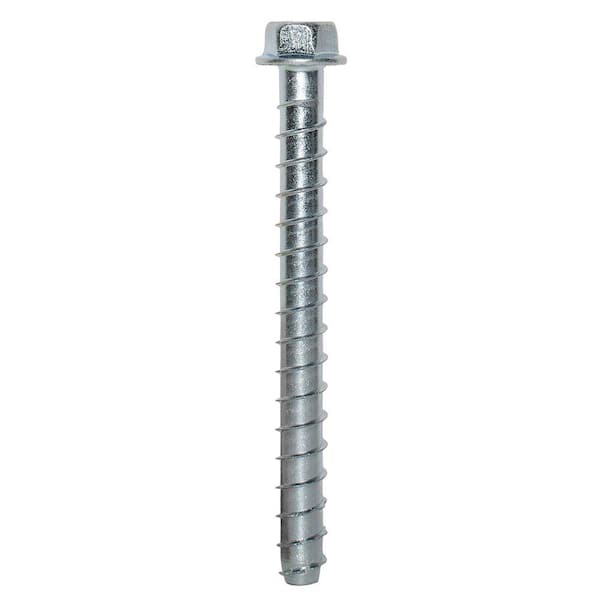 Titen HD 1/2 in. x 5 in. Zinc-Plated Heavy-Duty Screw Anchor (20-Pack)