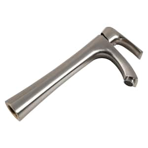 Single Handle Vessel Sink Faucet Single Hole Bathroom Faucet in Brushed Nickel