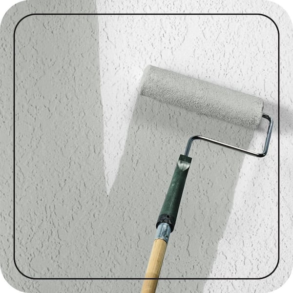 5 gal. #MS-66 New England Grey Satin Interior/Exterior Masonry, Stucco and Brick Paint