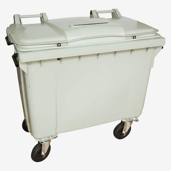 Otto 175 Gal. Grey Wheeled Document Security Cart
