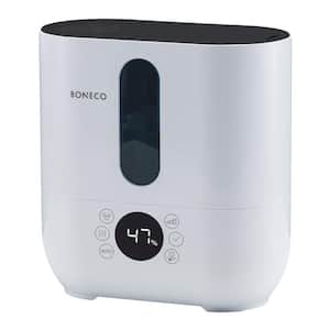 1.32 Gal. Top Fill Ultrasonic Humidifier with Warm or Cool Mist and LED Display, White