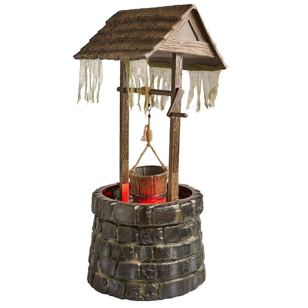 5 FT Wicked Woods LED Wishing Well