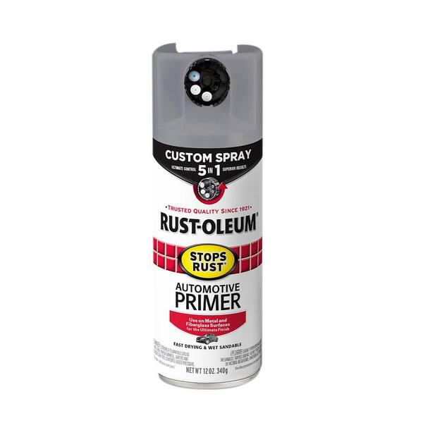 thumbnail image 2 of Rust-Oleum Painter's Touch 2X 12 Oz Flat Gray Primer – All-Purpose Spray Paint & Primer In One 2 of 5