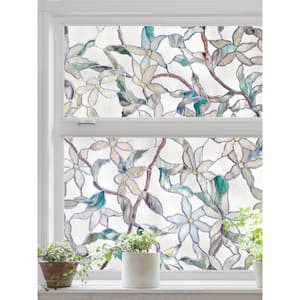 24 in. W x 36 in. L Jasmine Decorative Window Film