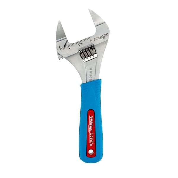 CODE BLUE 6 in. Adjustable Wrench 6SWCB - The Home Depot