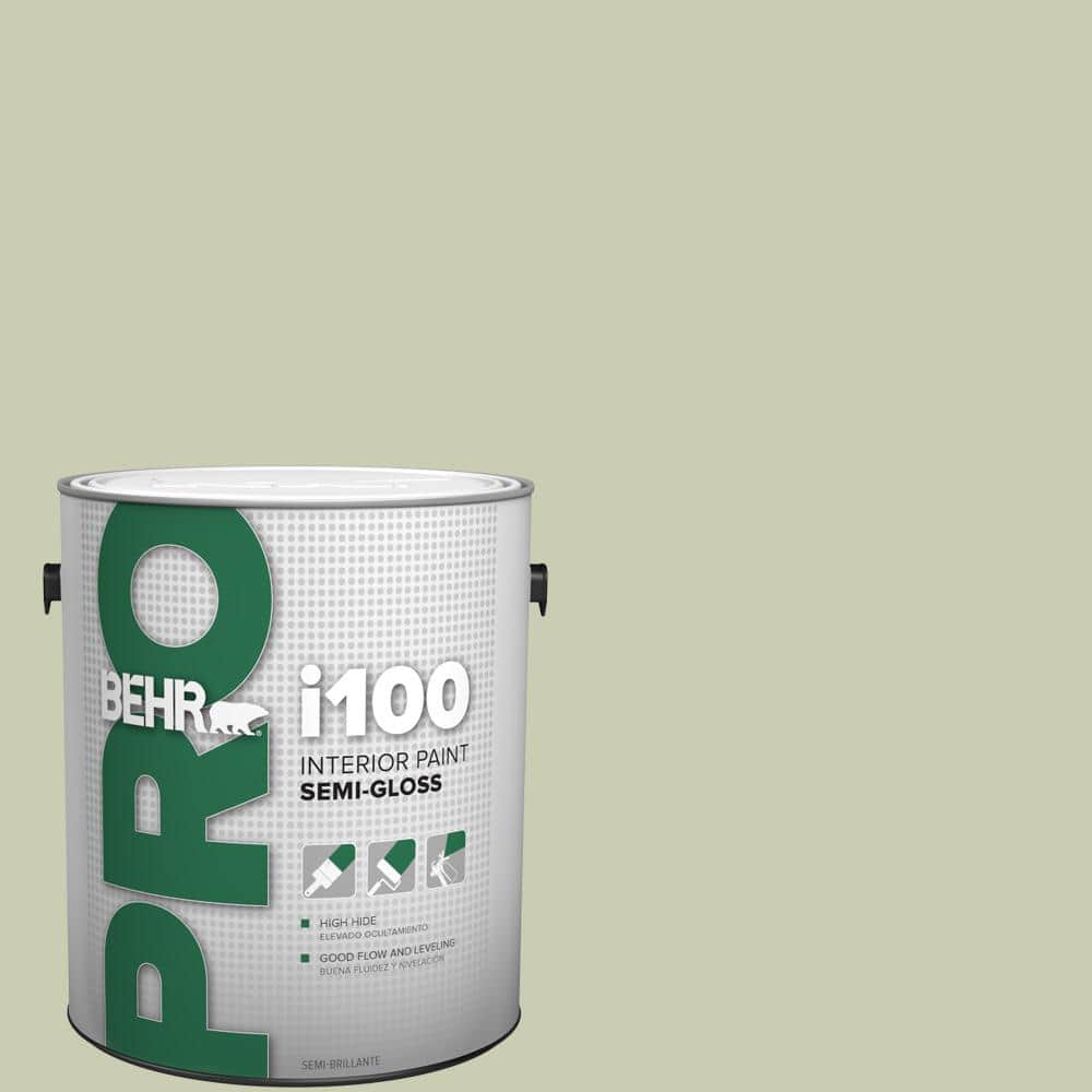 1 gal. #BIC-13 Chilled Cucumber Semi-Gloss Interior Paint price history on PriceWatchPro