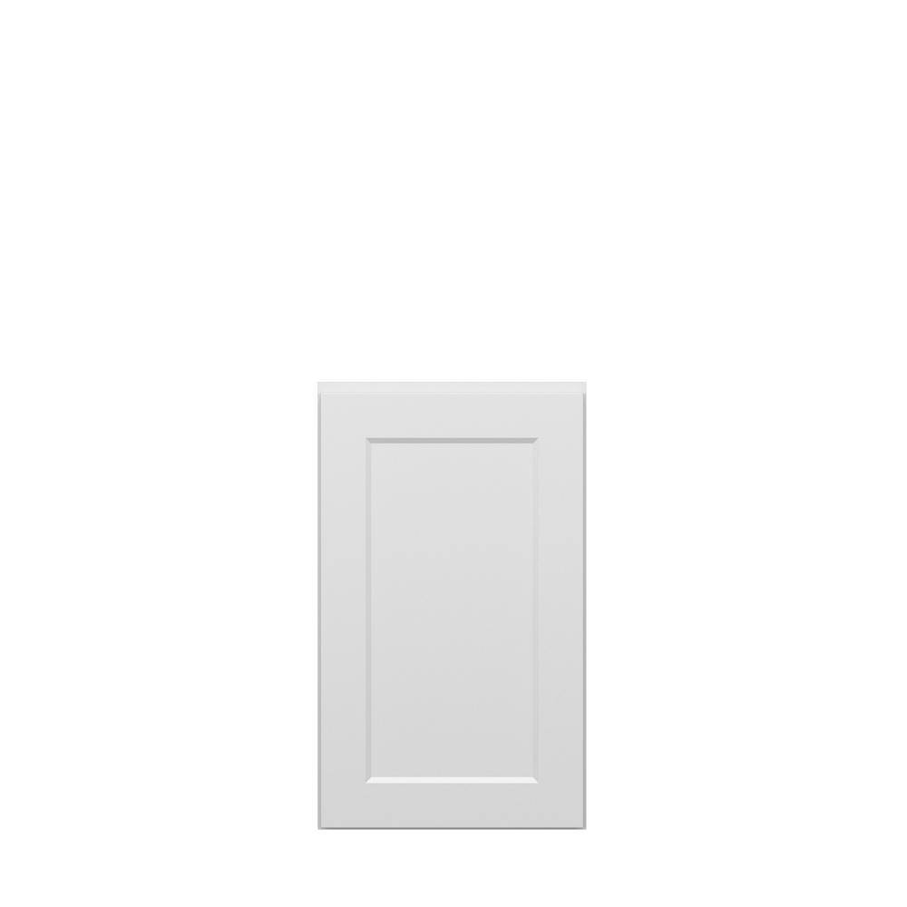 Norfolk Shaker 18 in. W x 30 in. H x 12 in. D in Painted White Plywood Asse