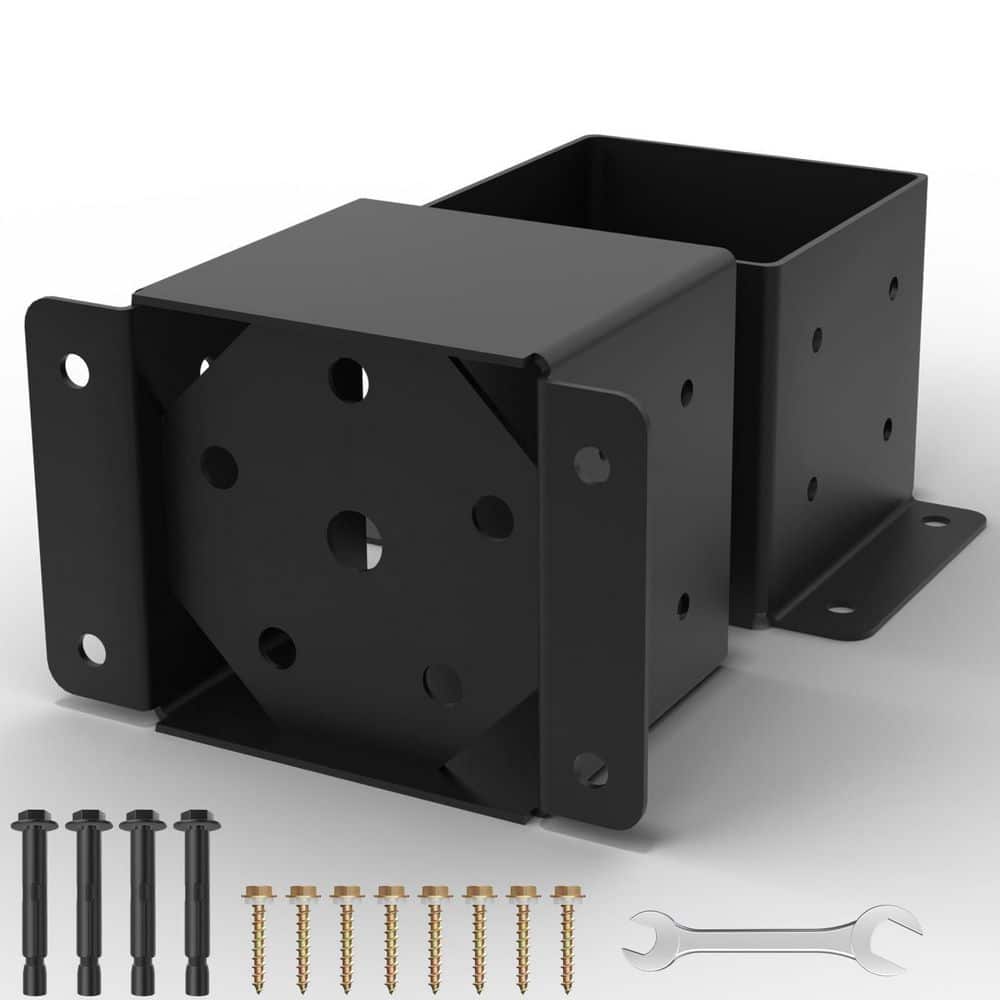 2 Pcs 6x6 Post Base, Heavy Duty Post Anchor Base, Inner Size 5. 6x5. 6 Inch, 13 Gauge Thick Solid Steel price history on PriceWatchPro